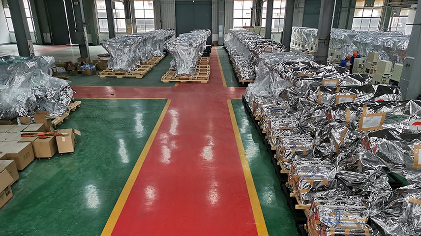 來(lái)自日本不二越的工業(yè)機(jī)器人抵達(dá)前迅車(chē)間